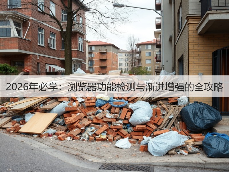 2026年必学:浏览器功能检测与渐进增强的全攻略(图2) 2026年必学:浏览器功能检测与渐进增强的全攻略(图2)