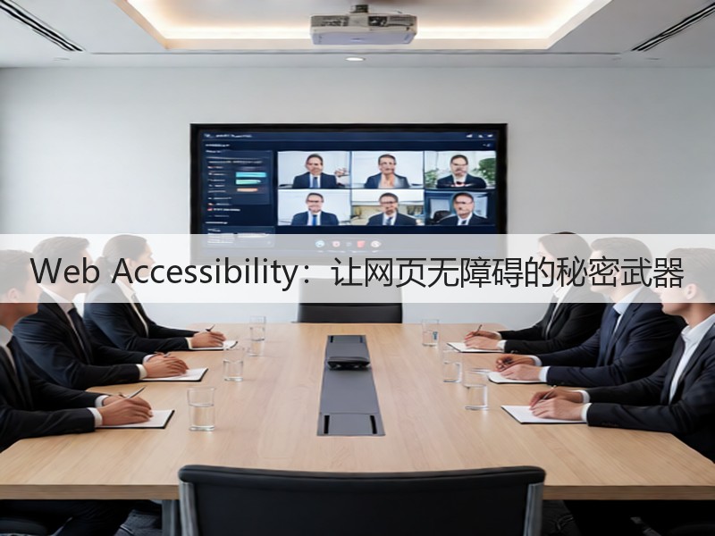 Web Accessibility:让网页无障碍的秘密武器(图3) Web Accessibility:让网页无障碍的秘密武器(图3)