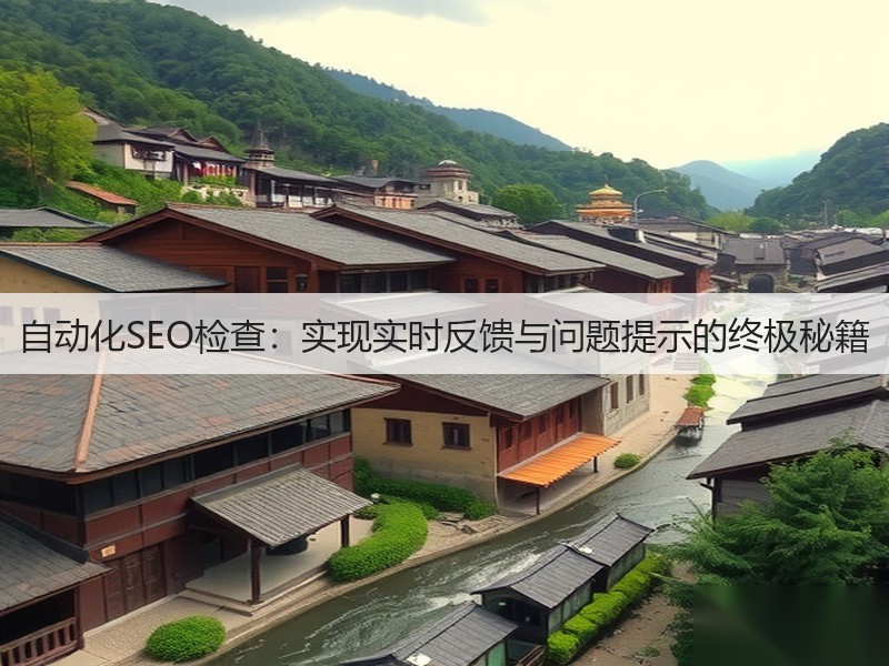 自动化SEO检查：实现实时反馈与问题提示的终极秘籍(图2)