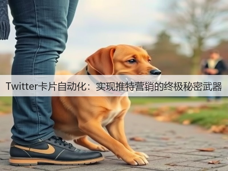 Twitter卡片自动化:实现推特营销的终极秘密武器(图2) Twitter卡片自动化:实现推特营销的终极秘密武器(图2)