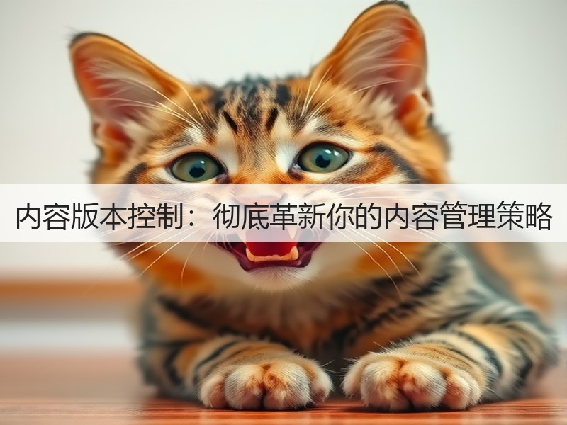 内容版本控制：彻底革新你的内容管理策略(图3)