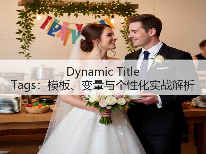 Dynamic Title Tags:模板、变量与个性化实战解析(图3) Dynamic Title Tags:模板、变量与个性化实战解析(图3)