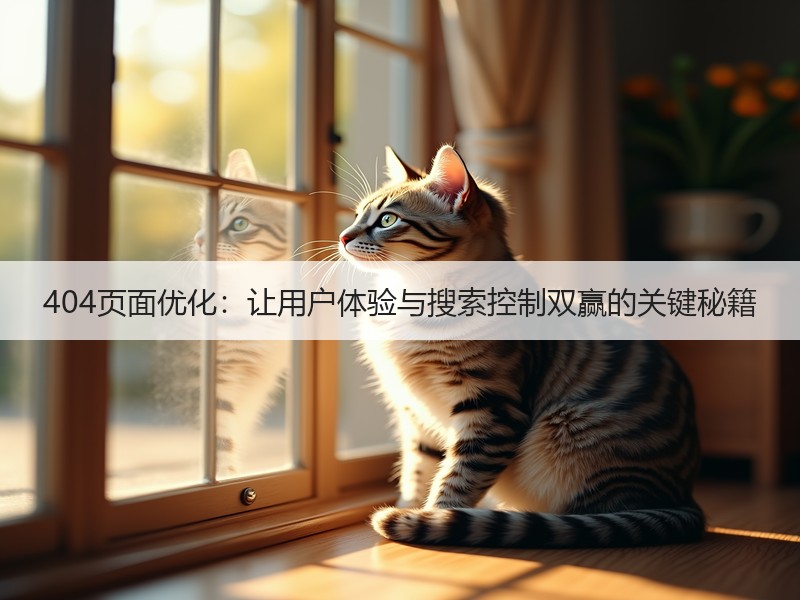 404页面优化：让用户体验与搜索控制双赢的关键秘籍