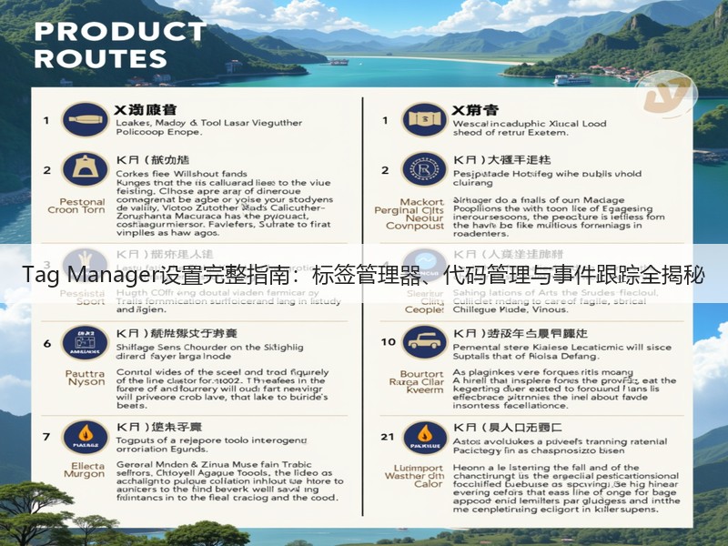 Tag Manager设置完整指南:标签管理器、代码管理与事件跟踪全揭秘(图3) Tag Manager设置完整指南:标签管理器、代码管理与事件跟踪全揭秘(图3)