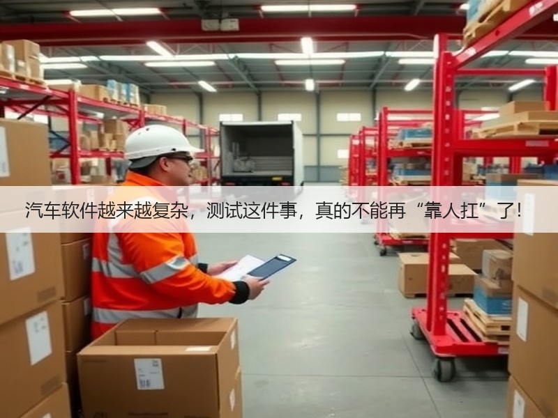 汽车软件越来越复杂，测试这件事，真的不能再“靠人扛”了！(图2)