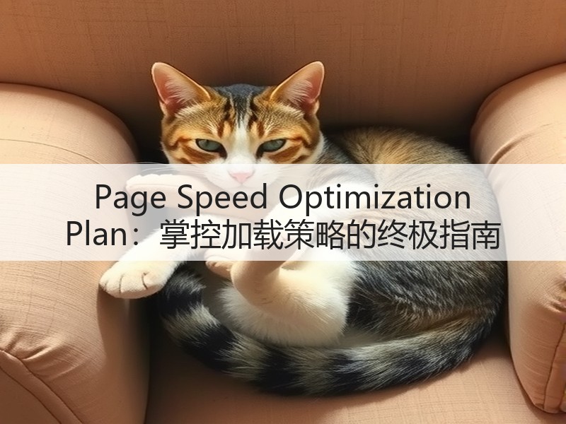 Page Speed Optimization Plan：掌控加载策略的终极指南(图1)