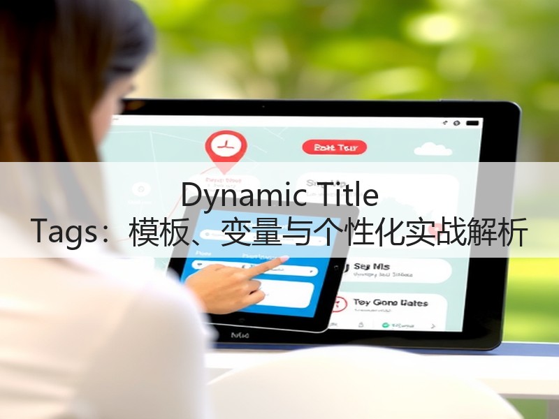 Dynamic Title Tags：模板、变量与个性化实战解析(图3)