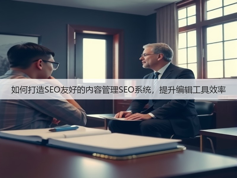 如何打造SEO友好的内容管理SEO系统,提升编辑工具效率(图2) 如何打造SEO友好的内容管理SEO系统,提升编辑工具效率(图2)