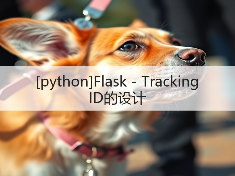 [python]Flask - Tracking ID的设计