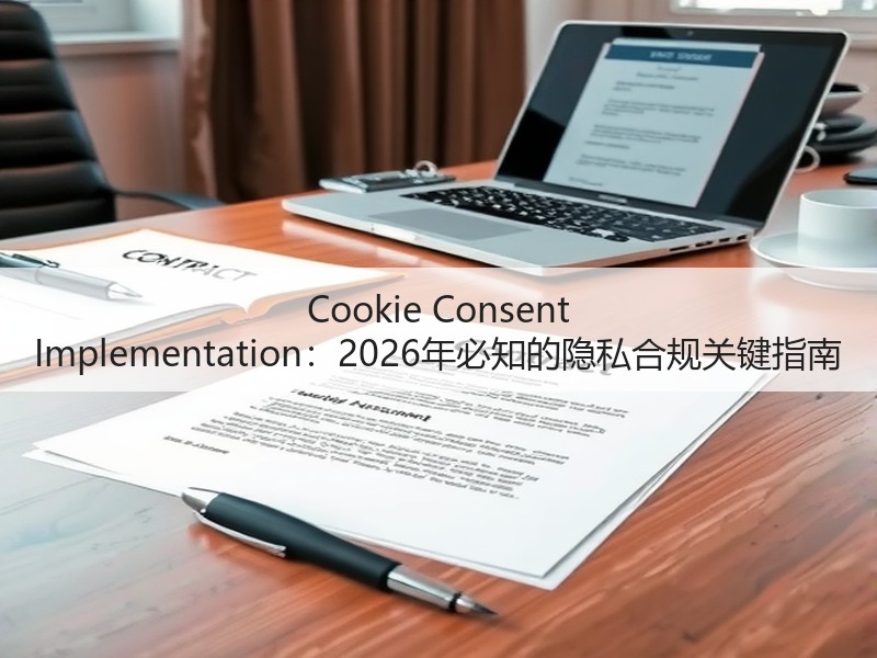 Cookie Consent Implementation:2026年必知的隐私合规关键指南(图2) Cookie Consent Implementation:2026年必知的隐私合规关键指南(图2)