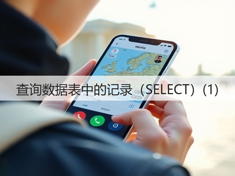 查询数据表中的记录（SELECT）(1)(图2)