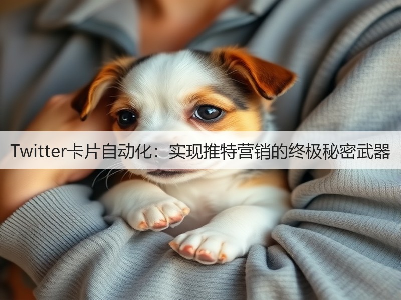 Twitter卡片自动化:实现推特营销的终极秘密武器(图2) Twitter卡片自动化:实现推特营销的终极秘密武器(图2)