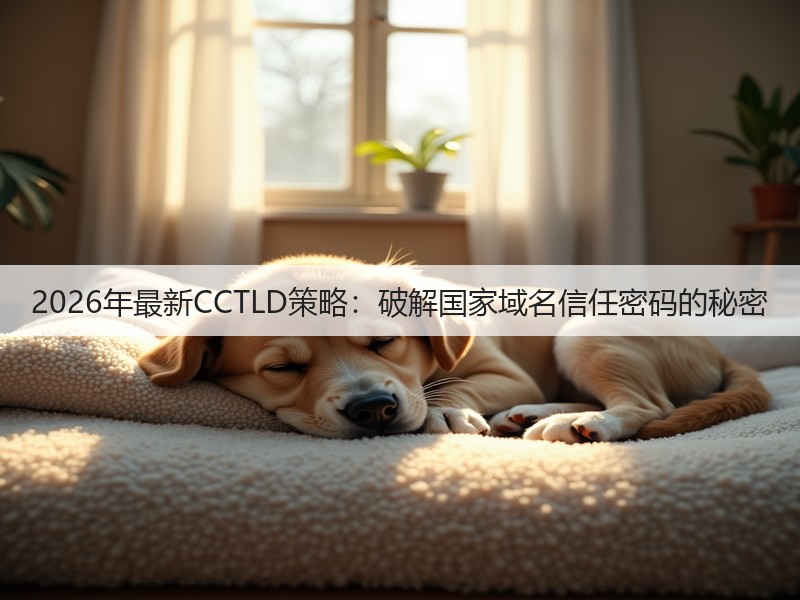 2026年最新CCTLD策略:破解国家域名信任密码的秘密(图3) 2026年最新CCTLD策略:破解国家域名信任密码的秘密(图3)