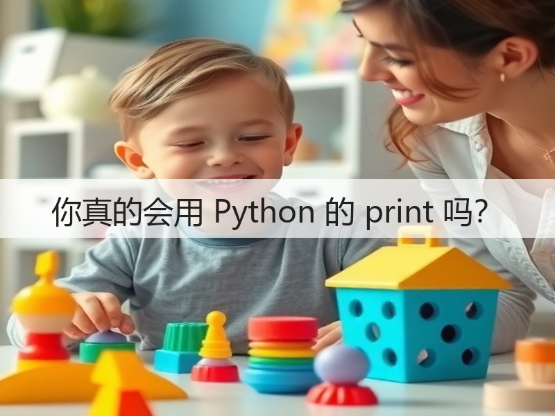 你真的会用 Python 的 print 吗？(图1)