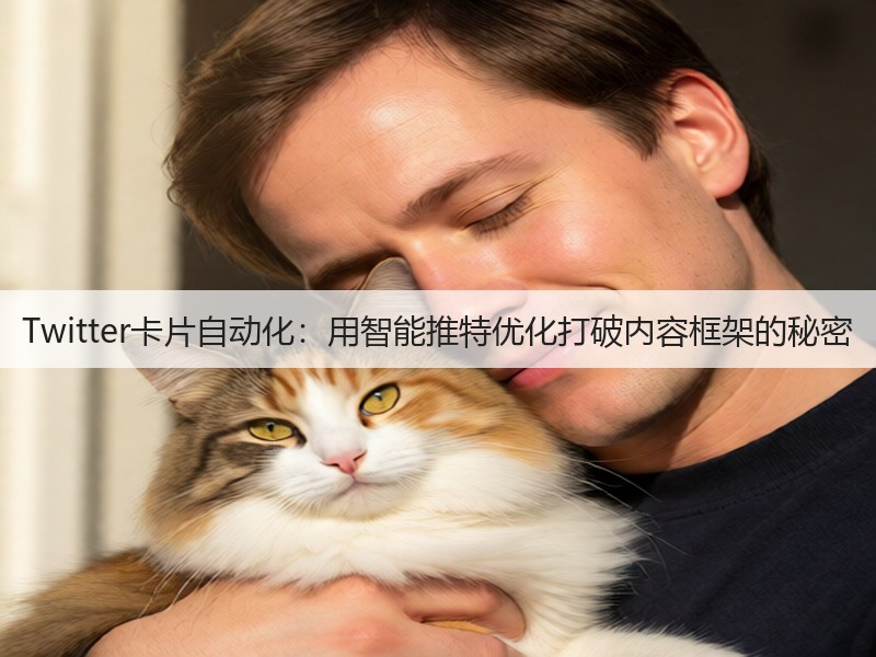 Twitter卡片自动化:用智能推特优化打破内容框架的秘密(图2) Twitter卡片自动化:用智能推特优化打破内容框架的秘密(图2)
