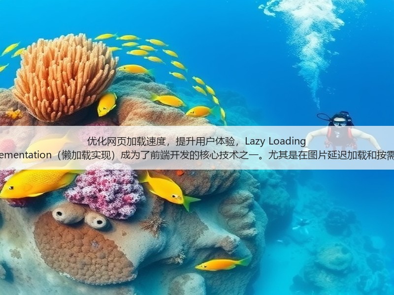 优化网页加载速度，提升用户体验，Lazy Loading Implementation（懒加载实现）成为了前端开发的核心技术之一。尤其是在图片延迟加载和按需加载(图2)